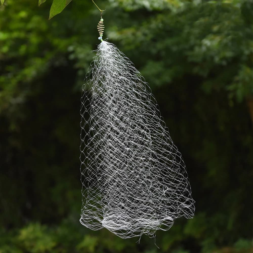 Attrezzatura da pesca per sport all'aria aperta Gabbia da pesca in nylon Rete da pesca in rame Rete luminosa Trappole da pesca Shoal primaverile