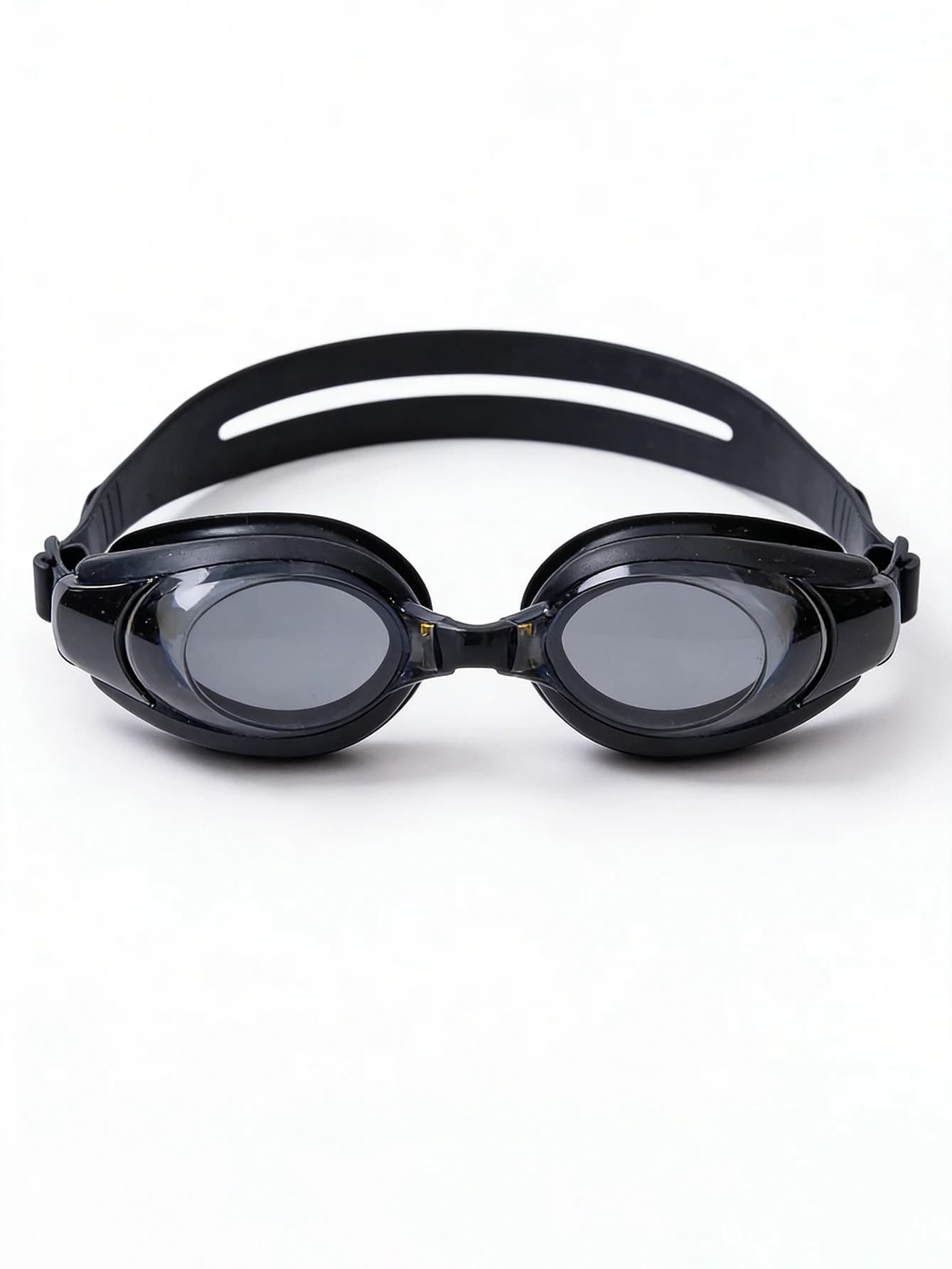1 pair of waterproof swimming goggles with box holders and ear plugs, integrated unisex HD immersion glasses comfortable silicone, Beach Ess
