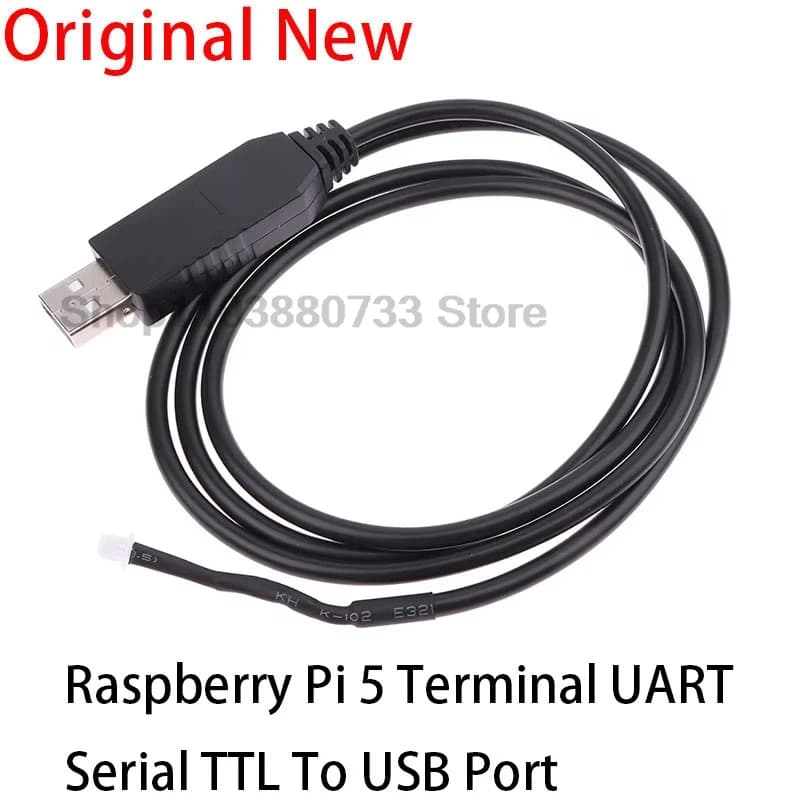 Raspberry Pi 5 Terminal UART Serial TTL USB Port Debug Cable For RPI5 Pi5 Terminal UART Door Serial Cable Display