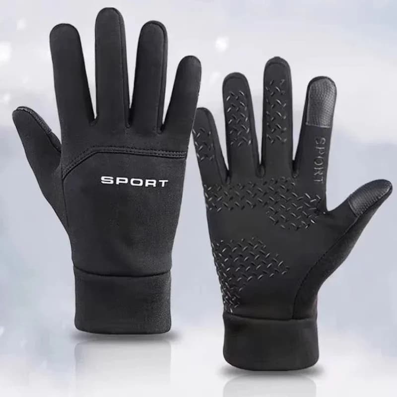 Warm Gloves for Winter Outdoor Sports, Running, Touch Screen, Gym Fitness, Full Finger Gloves for Men and Women, Knitted Magic G