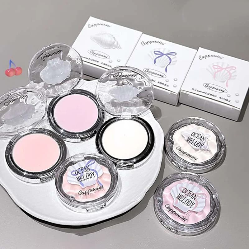 1Pc Cappuvini Highlighter Palette – Matte face shadow, illuminating concealer for contour, long-lasting cosmetic