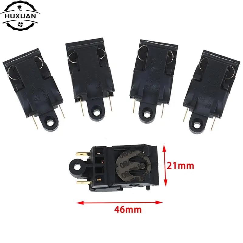 5 Pcs 16A Heater Thermostat Pressure Vapor Electric Kettle