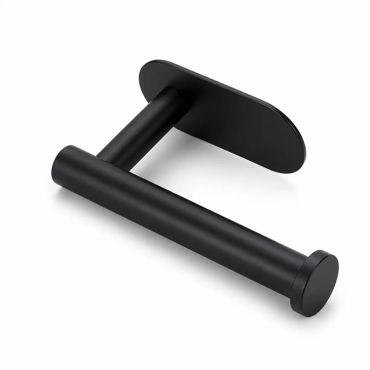 Stainless steel paper roll holder, for kitchen, bathroom, wall and paper towels.