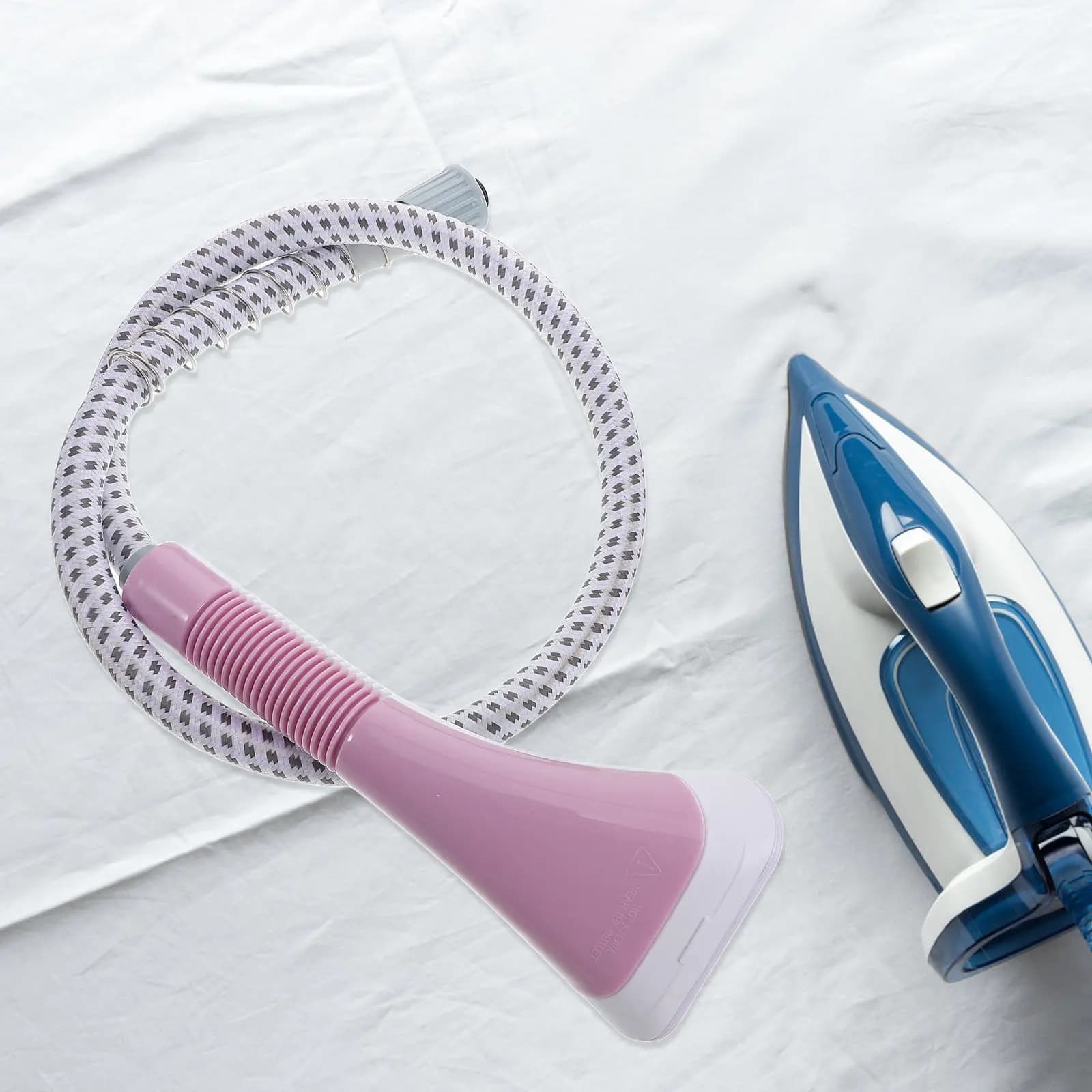 Tubo Universale di Ricambio per Vaporizzatore, Design con Fibbia in Plastica, Distribuzione Efficiente del Vapore, Accessorio per Stiratore a Vapore per Vestiti