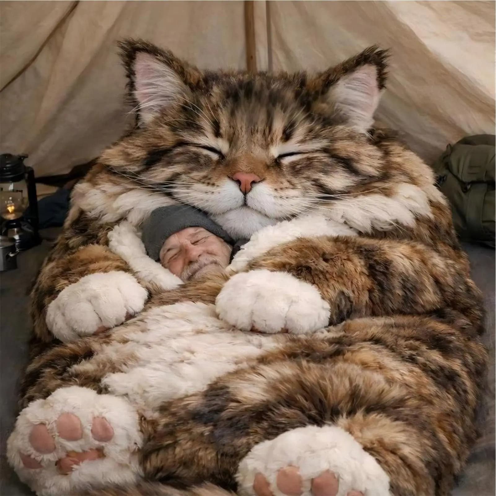 Dry for cold climate 175x80cm, warm and cute cat-shaped, washable, for adults, for interior, house, bedroom, living room