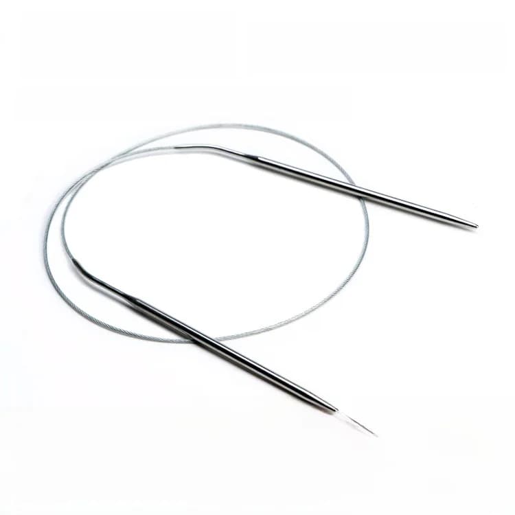 Aghi Circolari in Acciaio Inox Marca SanYan, Uncinetti per Filati, Aghi per Maglioni, Strumenti per Cucito e Tessuti per la Casa