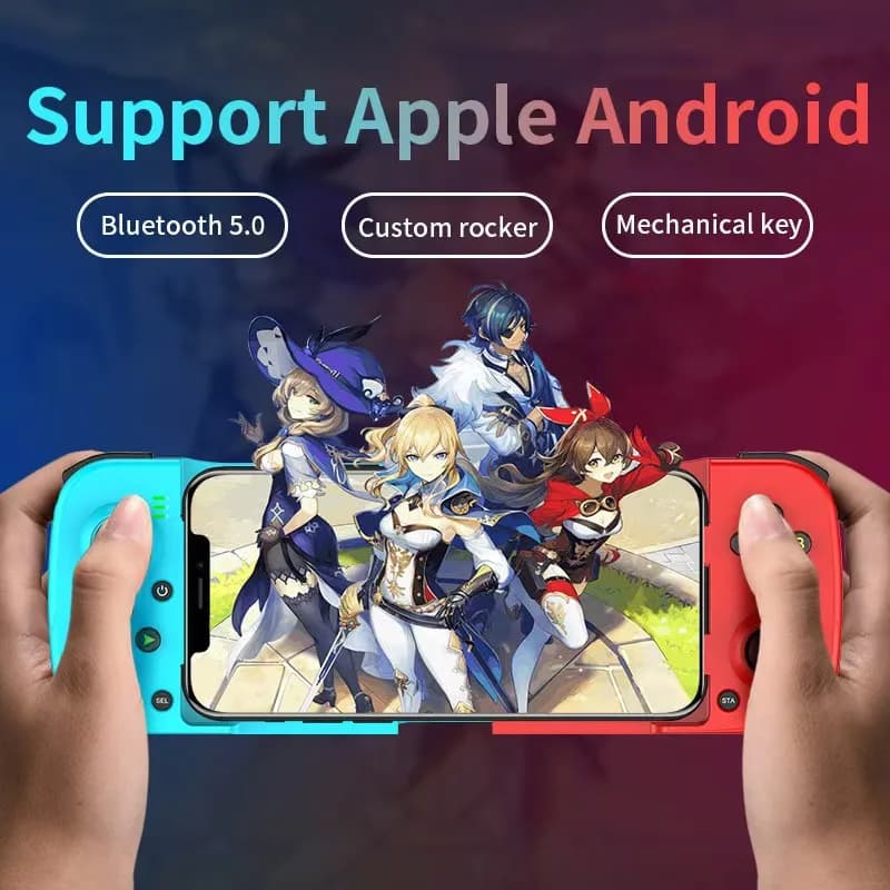 D3 wireless mobile phone gamepad Bluetooth 5.0 Android IOS direct MFI Bluetooth stretching gamepad eat chicken.
