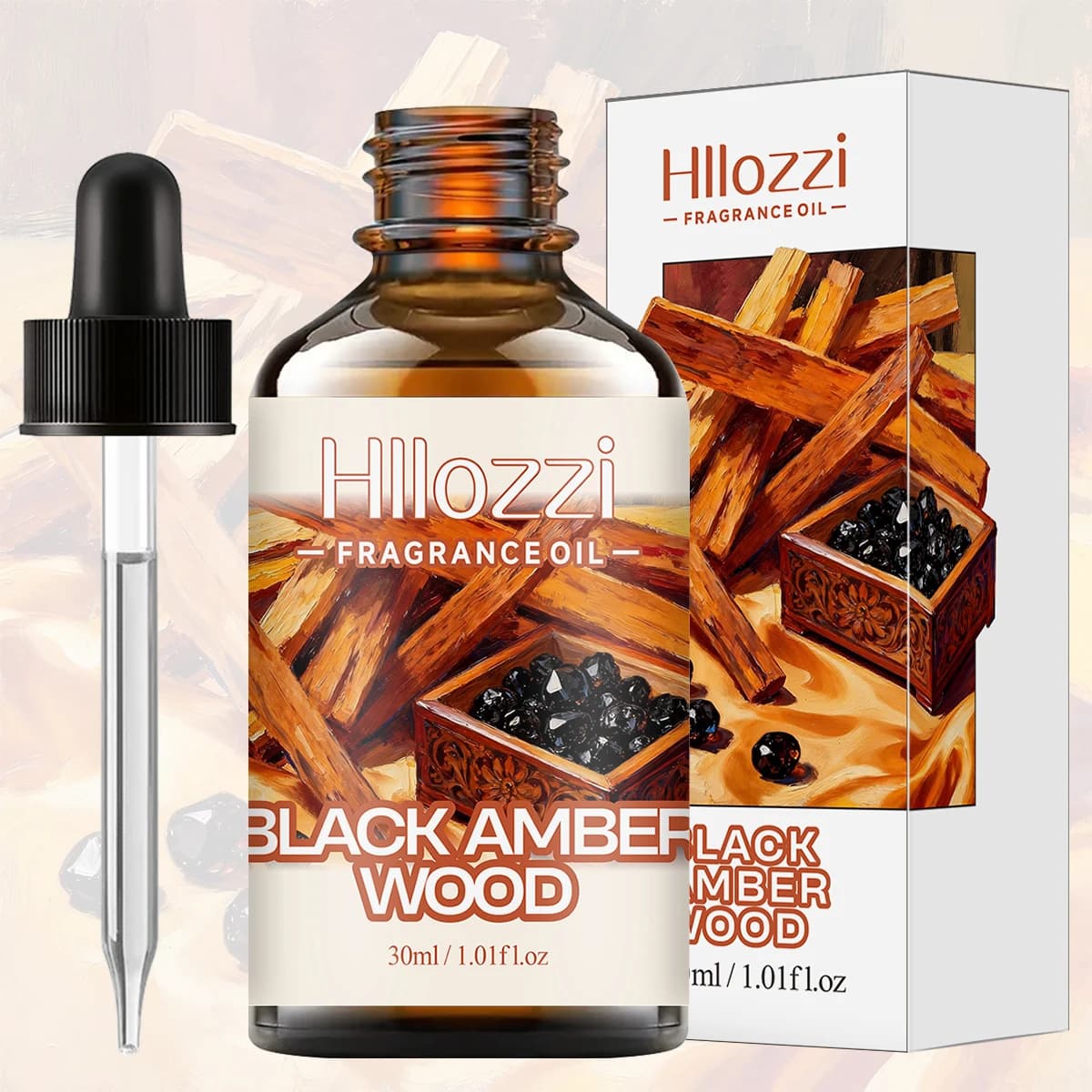 OLIO PROFUMATO ALL'ARBORE DI AMBRA NERA Olio profumato adatto per diffusori di aromi, umidificatori, deodoranti per auto e produzione di candele