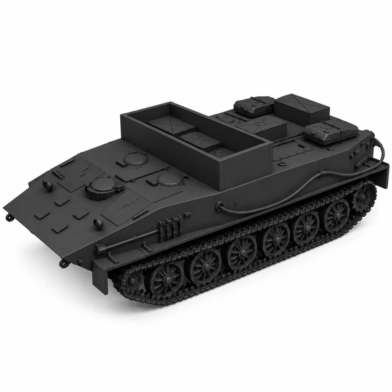 SSMODEL1/72 1/100 1/144 1/200 Multi-Scale WPT-76 Polish Coldwar ARV Tank Resin Model Kit TSS0383