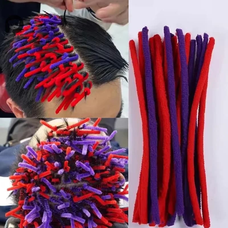 Bigodini per permanent afro 4/6/8/10/12MM, rollers for permanent corn effect, for small and voluminous waves, tools for wild curly hair, hair styling tools