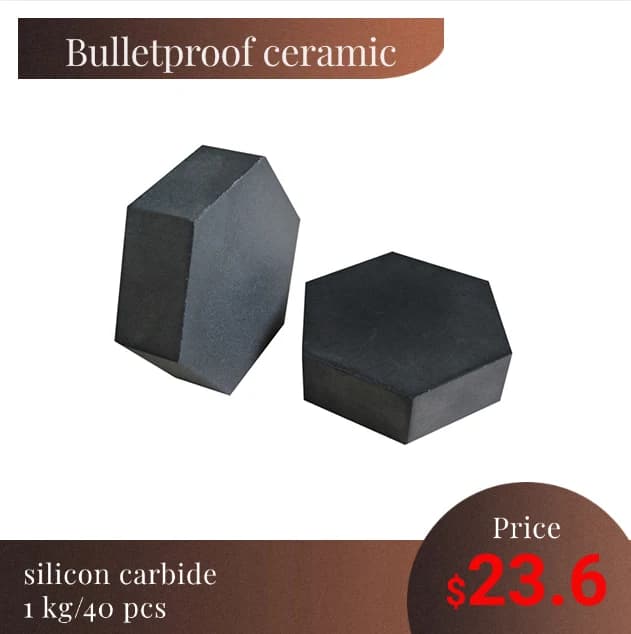 1kg/40 pezzi, piastra in ceramica al carburo di silicio, piastra in ceramica, piastra antiproiettile, precisione personalizzata e resistenza alle alte temperature