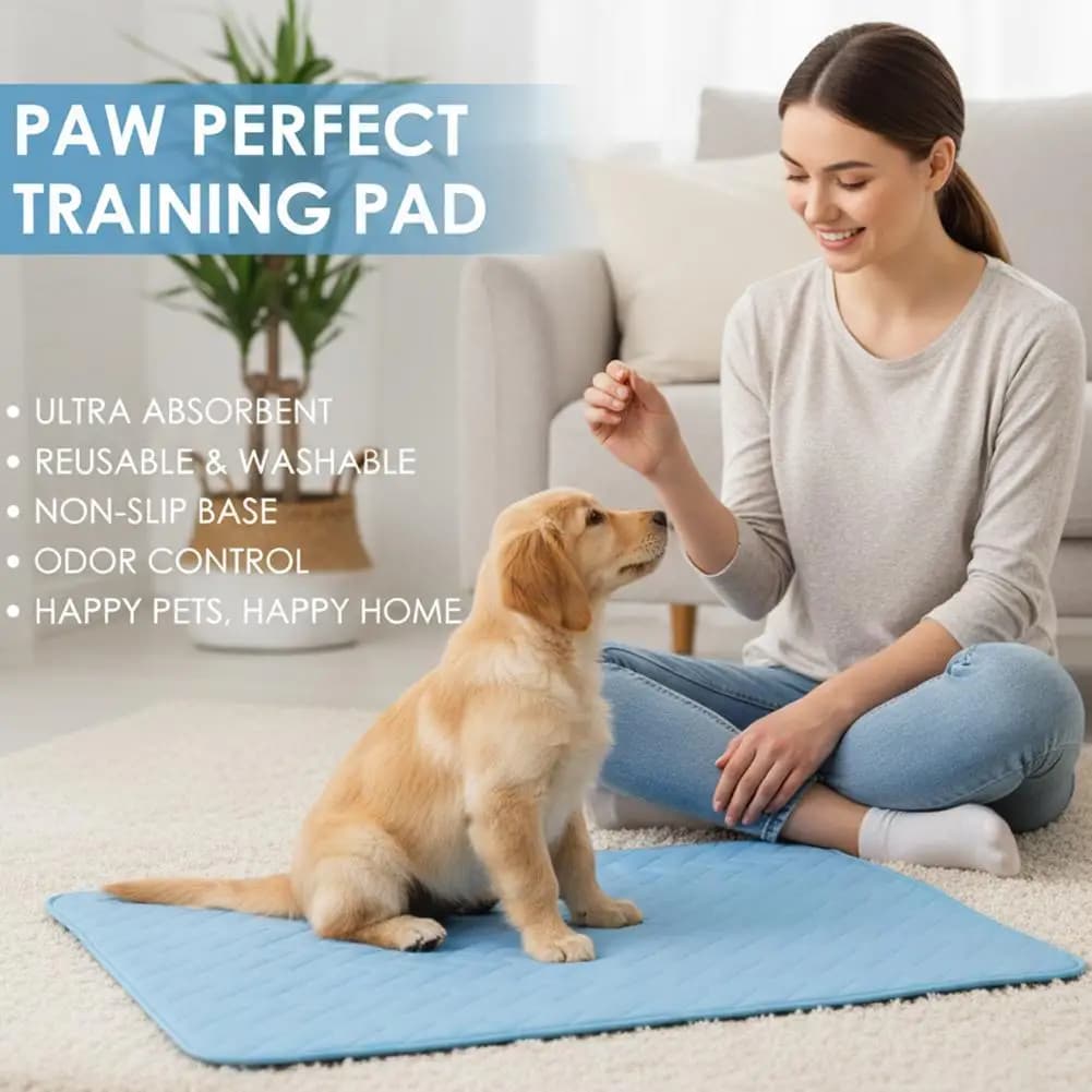Dog Pad Washable Pet Urine Pad Absorbent Diaper Pad Cat And Dog Training Ice Pad Pet Training Pad