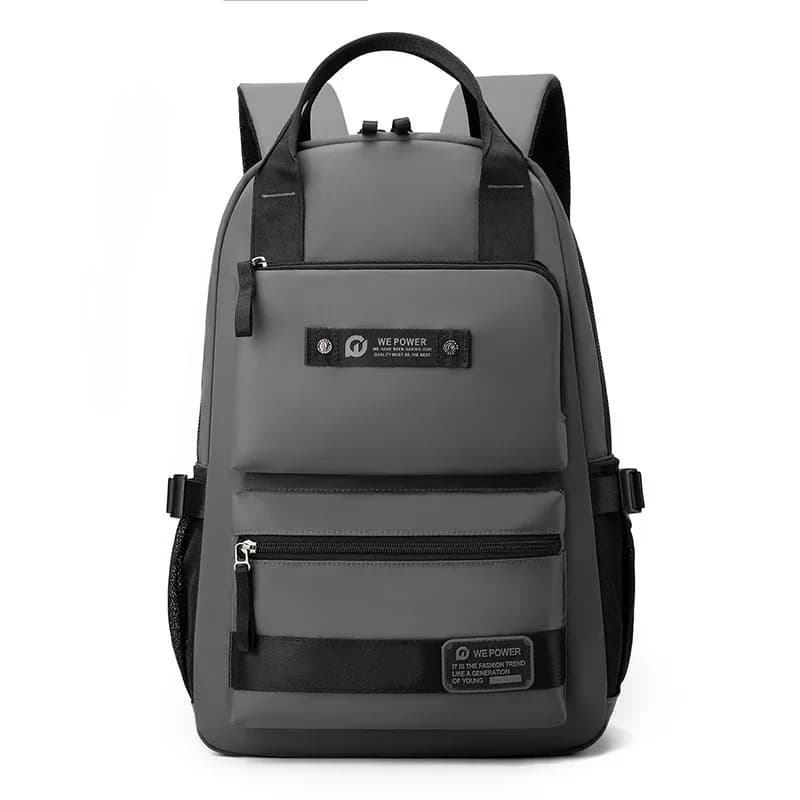 Fashion Casual Men Backpack Business Commuter Laptop Bag College Students School Bags Waterproof Durable Nylon Travel Rucksack