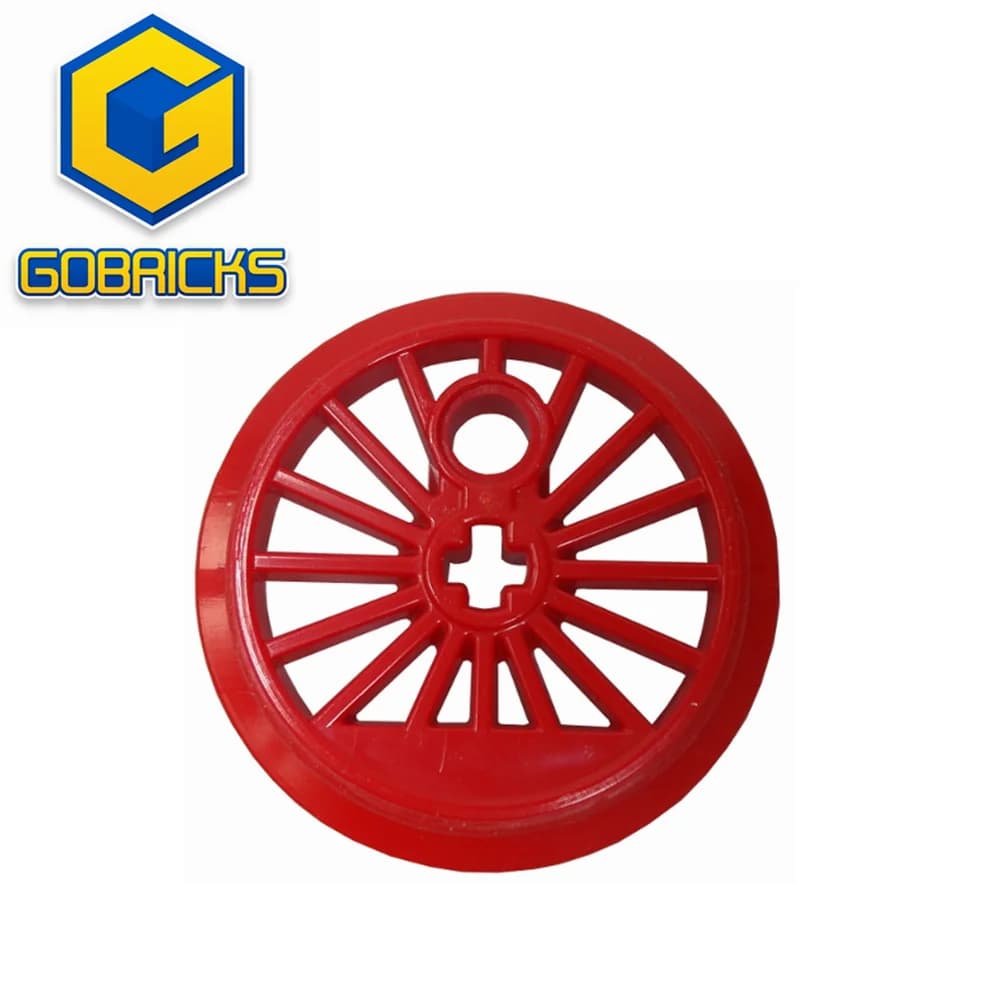 Gobricks GDS-M288 Ruota del treno Treno RC diametro 30 mm compatibile con i mattoncini educativi per bambini LEGO 85558 85489b