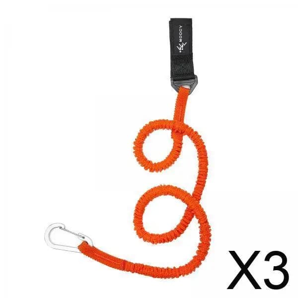 Strumento porta pagaia per kayak Cordino di sicurezza in nylon flessibile per portacanna per barca Attrezzatura da pesca Tavola da surf