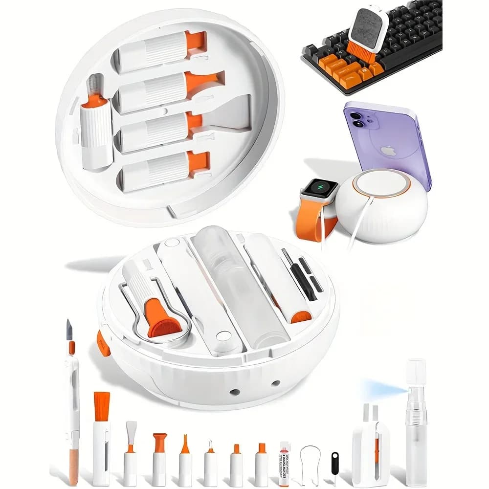 Cleaning brush for iPhone Airpods Charging port for phone slots Bastone for earphone cleaning Laptop Keyboard Kit for digital camera lens