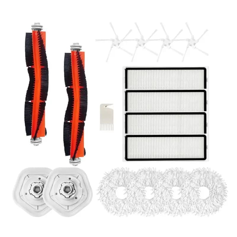 【AA86】Per Dreame Bot W10 W10pro Set di accessori per aspirapolvere: spazzola principale, spazzola laterale, filtro, panno e spazzola per la pulizia