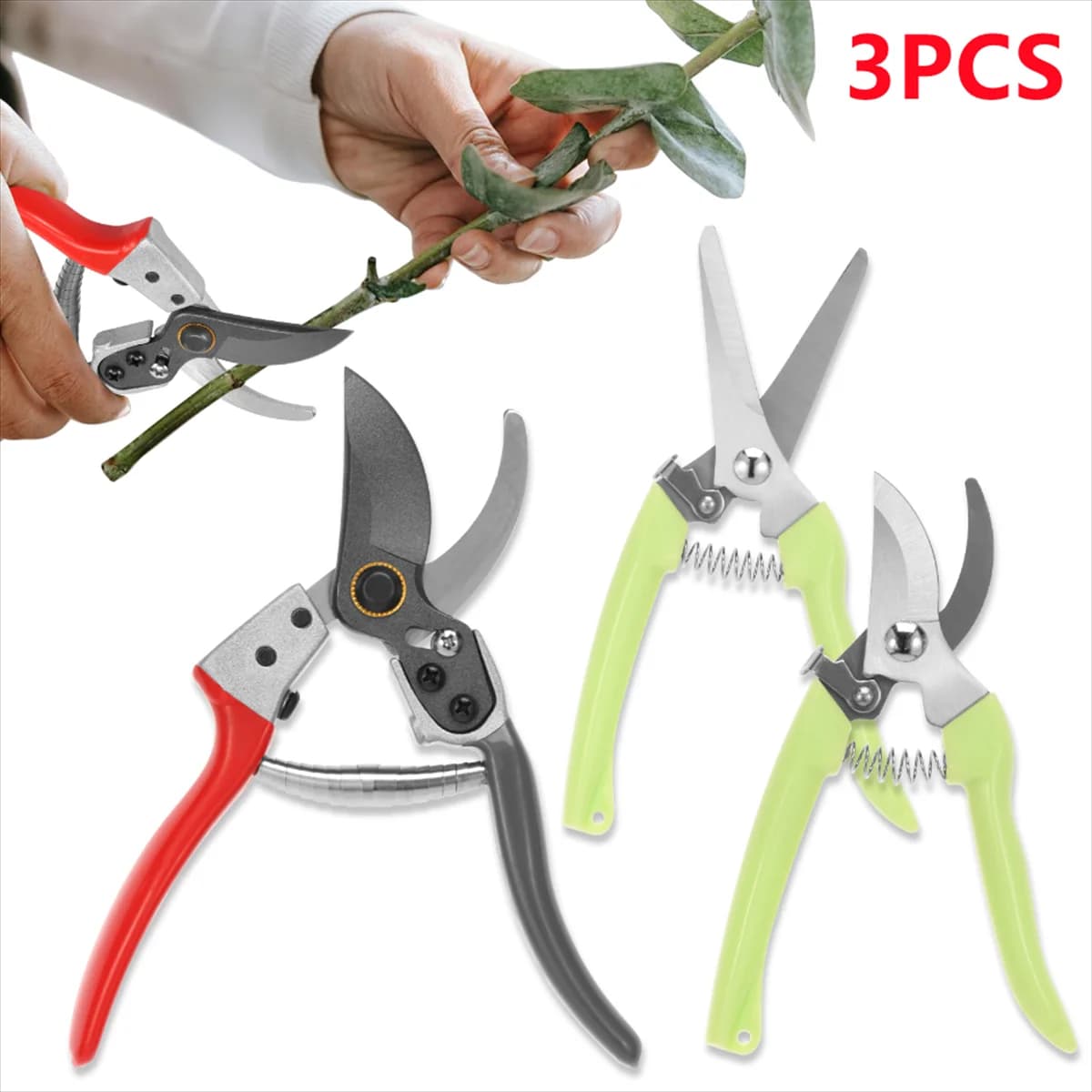 Garden scissors pruning trees Professional garden scissors pruning shears bypass bonsai Loppers Trim flower shears for fruit trees