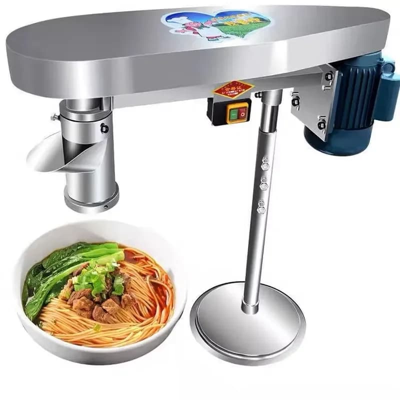 Hot Selling Large Capacity Electric Noodle Cutting Rice Noodles Extruder, Potato Starch, Pasta Making Machine
