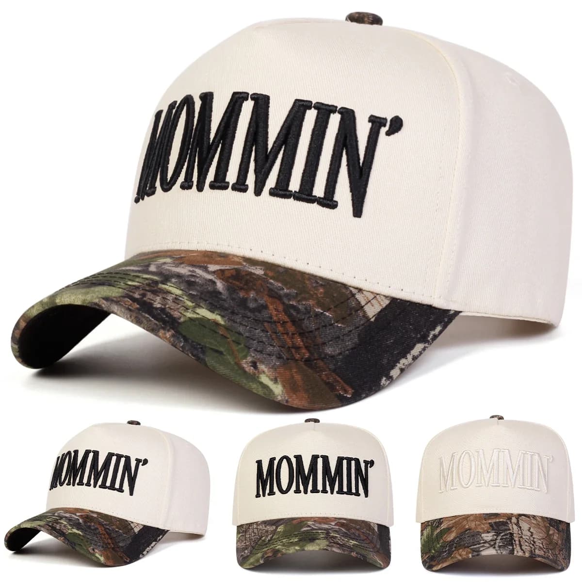Unisex MOMMIN Embroidery Baseball Caps Spring Autumn Outdoor Adjustable Casual Hats Sunscreen Hat Sports Cap