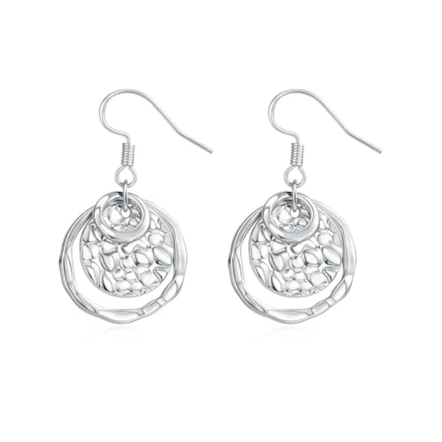 Boho Earrings for Women - Handmade Vintage Carved Dangle Earrings Party Birthday Perfect Stylish Gifts