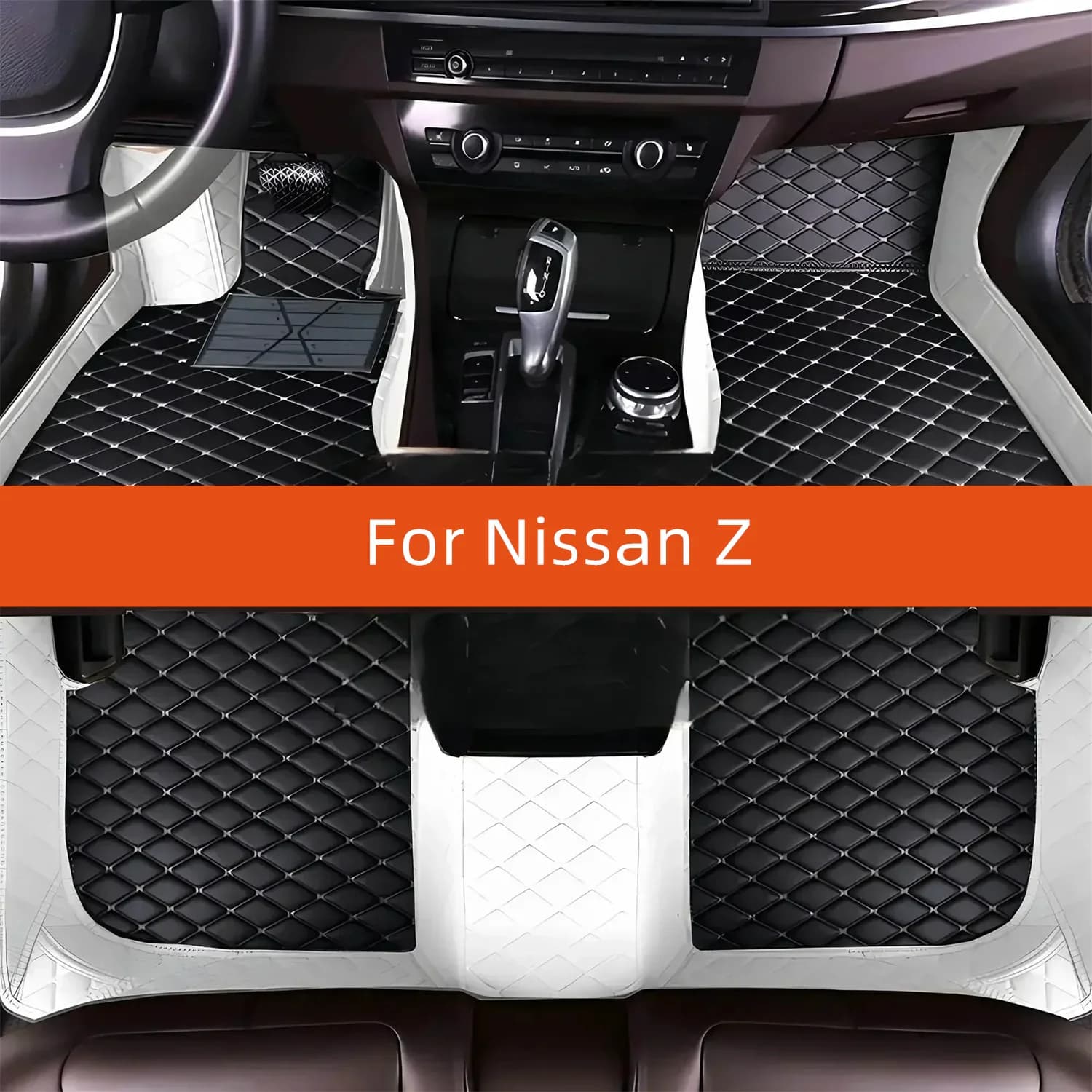 Tappetino per auto in pelle personalizzato per Nissan Z 2022 2023 2024 2025 2026 2027 Tappetino per auto Accessori interni