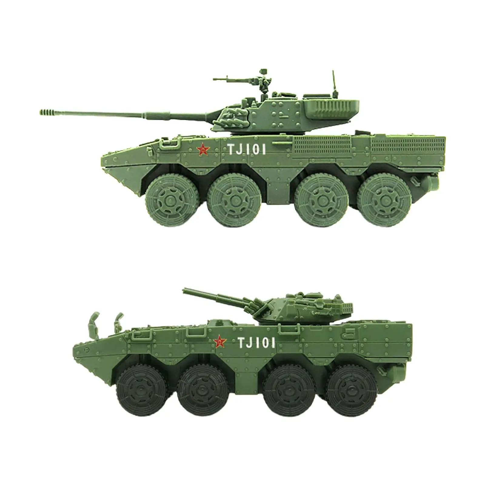 1:72 Armored Truck Transport DIY Assemble Craft Puzzle Cargo Truck for Education Toy Tabletop Decor Children Keepsake Display