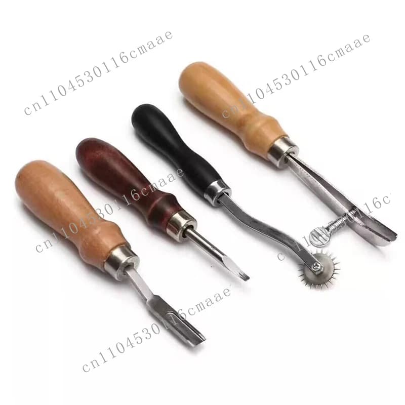 New hand-made leather bags tools, leather tool sets, punching holes