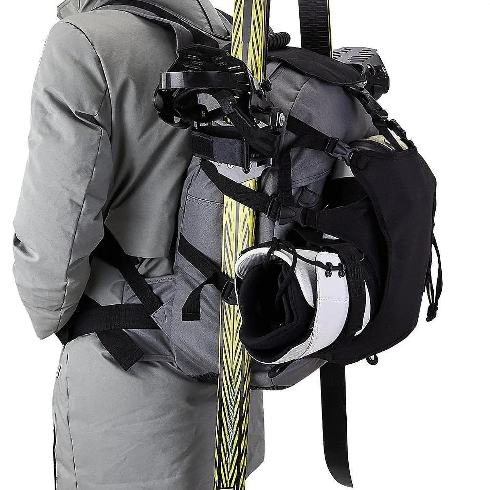 Sports Ski Backpack Oxford Cloth Boot Bag Helmet and Goggles Holder Large Snowboard Bag for Snow Mountain Camping