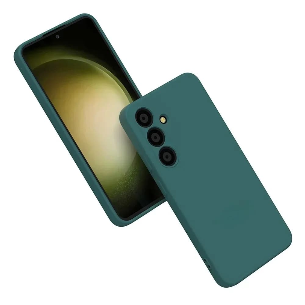 Cover Protettiva in Silicone Liquido Originale per Samsung Galaxy S26 Ultra S25 Edge S24 S23 FE S22 Plus, Sottile e Antiurto
