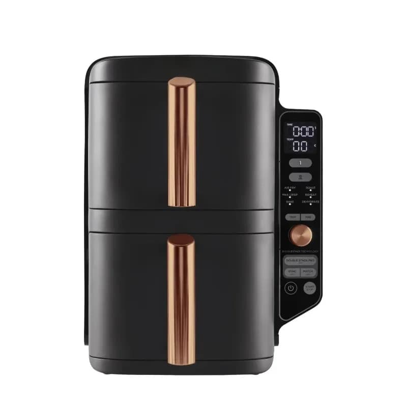 6 in 1 air fryer double basket without transformer