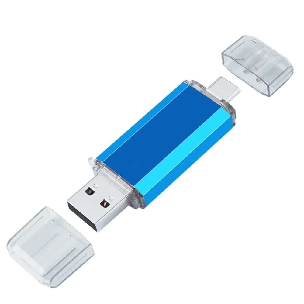 Pendrive USB OTG 2 in 1 Type-C ad Alta Velocità, Grande Capacità 128GB 64GB, Chiavetta USB OTG 64GB 128GB, Regalo