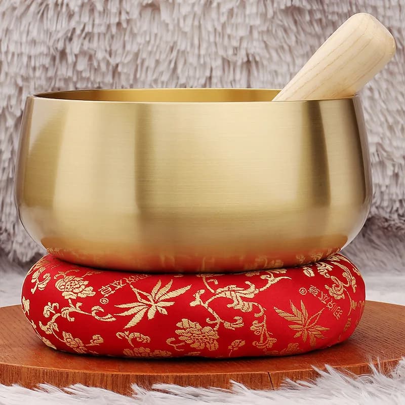 Meditation Singing Bowl Sound Healing Singing Bowl Spiritual Relaxation Copper Bowls Mindfulness Percussion Musical Instruments