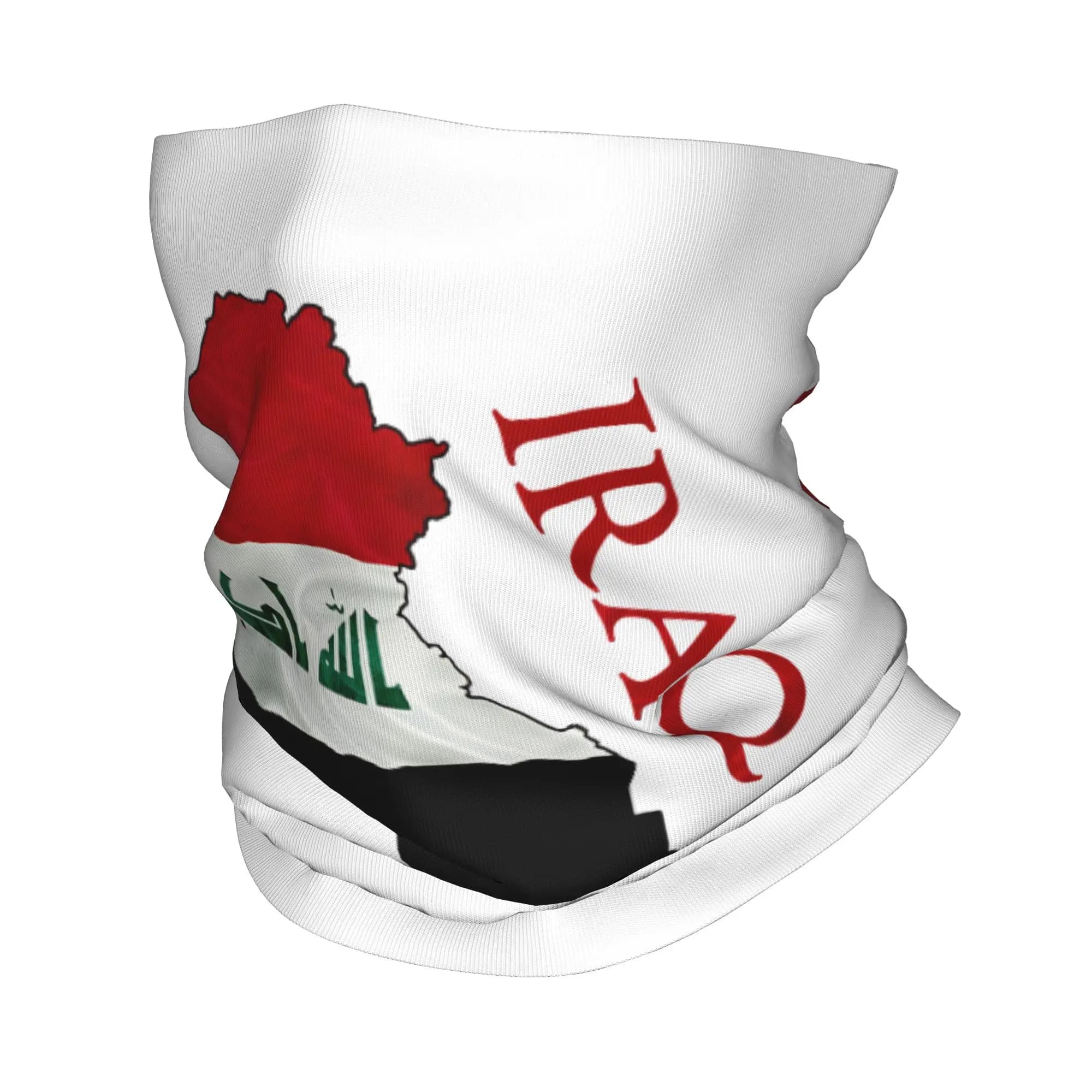 Iraq Flag Map Love Iraq Balaclava Outdoor Sports Face Cover Mask Male y2k Funny Windproof Bicycle Mask Soft Warm Scarf Bandana