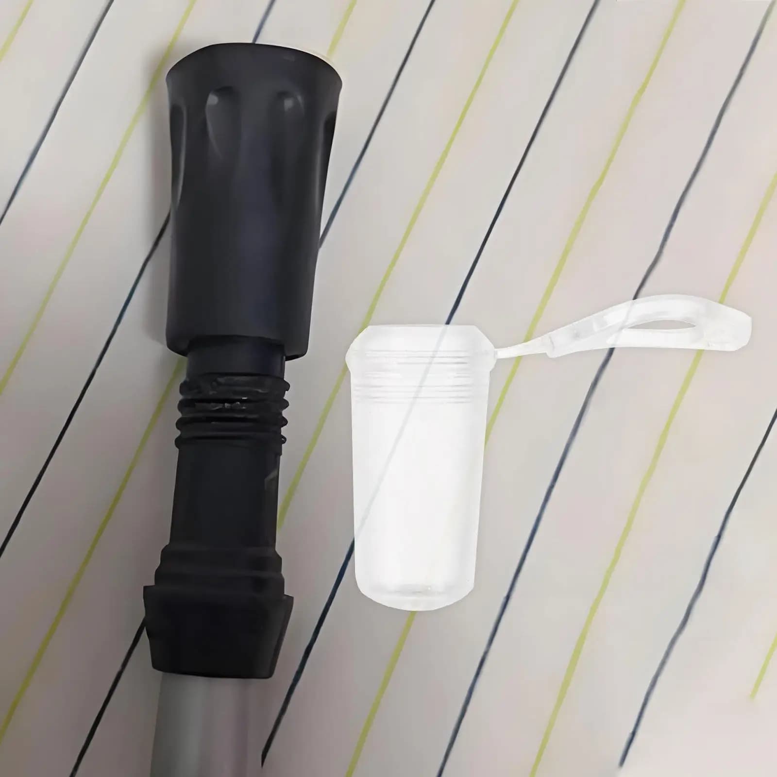 20 Pieces of Spare Parts for Trekking, Soft and Anti-slip Sticks, Hiking Stick Protections, Universal Accessories