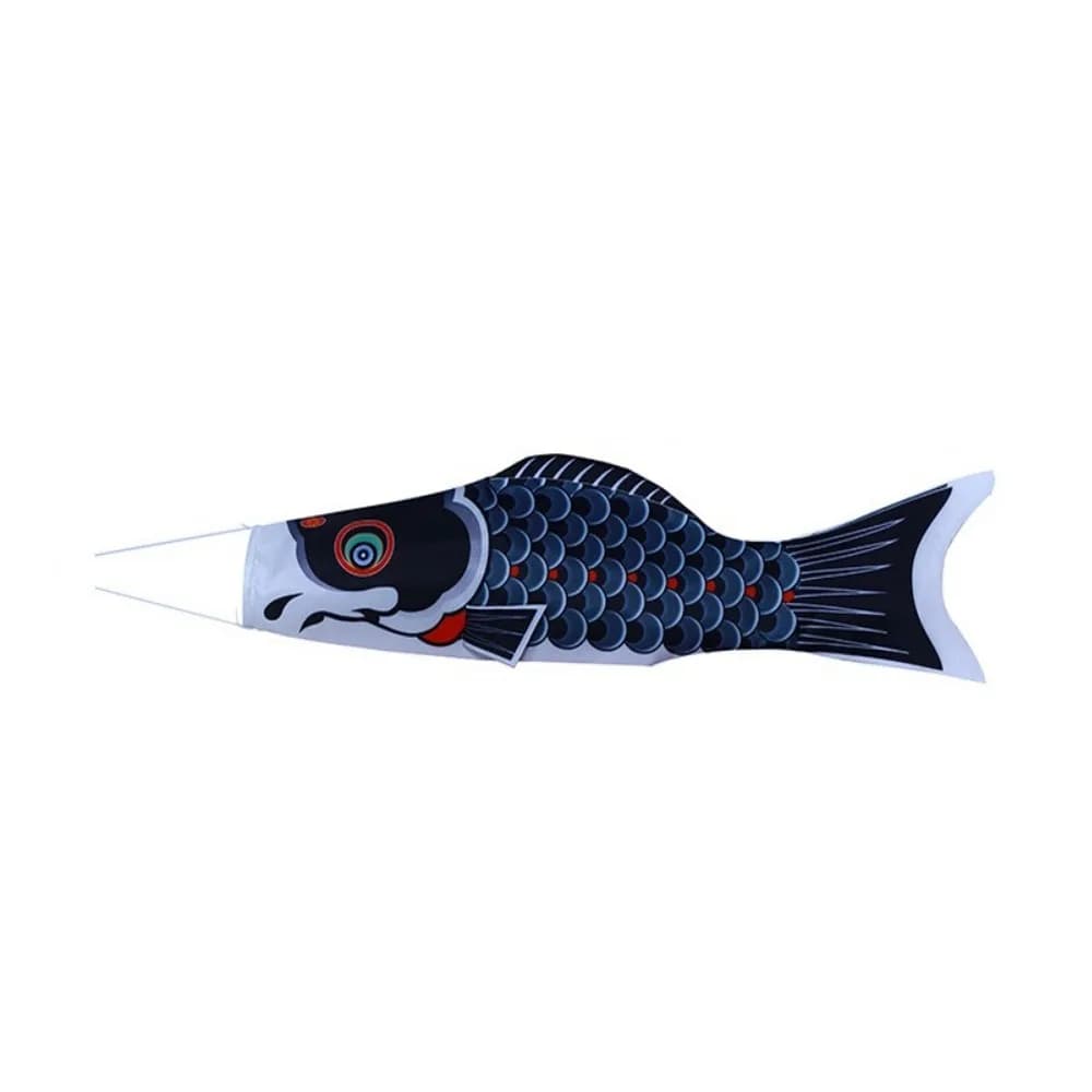 40/70/100cm Japanese Carp Windsock Cartoon Traditional Carp Wind Sock Flag Hanging Colorful Fish Flag Wind Chimes Outdoor
