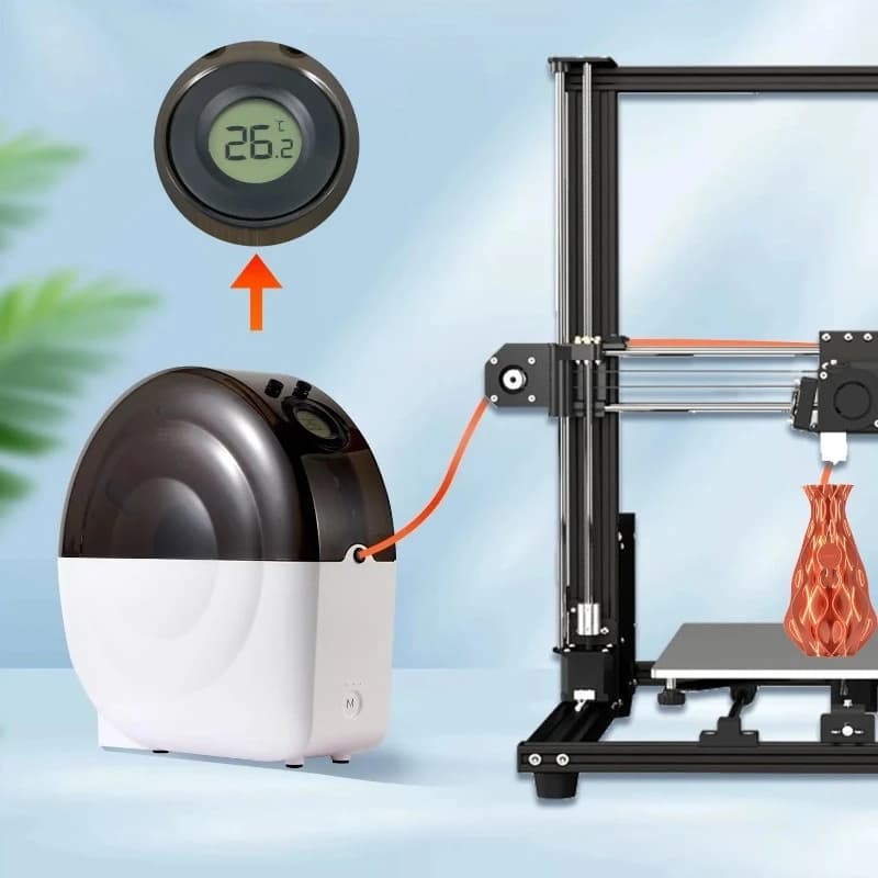 3D Filament Dryer Box M2– PLA, PETG, TPU 95A Storage Box & Dry Holder – Filament Dryer Box – 3D Printing Accessories