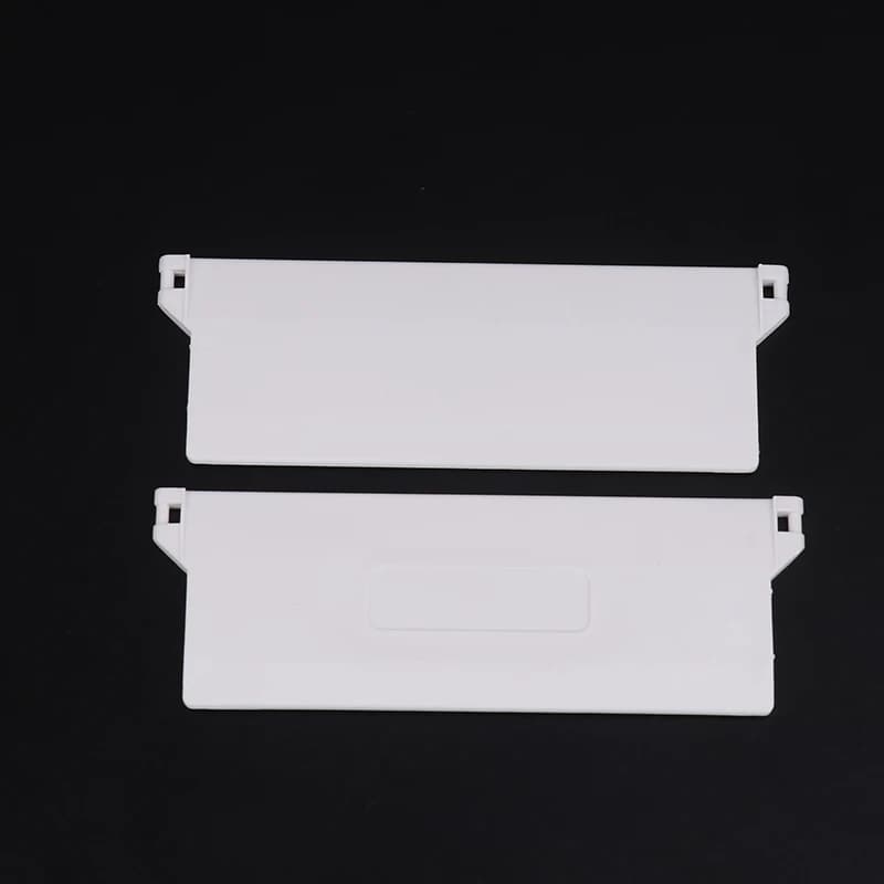 New 10Pcs Plastic Base Plate 127mm Portable Vertical Blind Bottom Weights Slats For Vertical Blind Fittings Roller Accessories