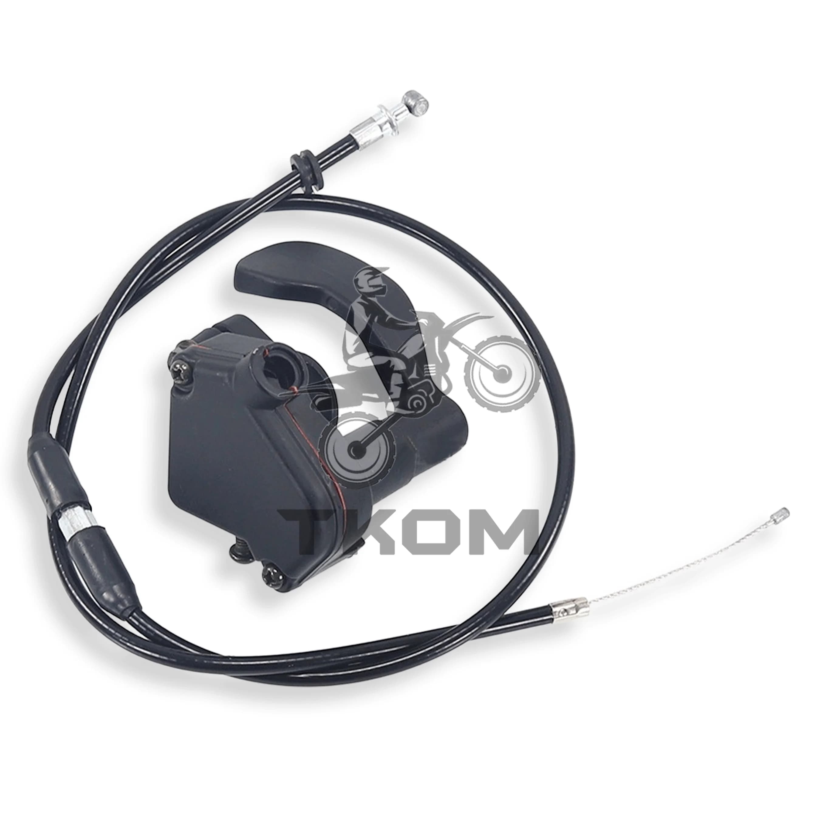 Leva dell'Acceleratore da 22mm con Cavo per Quad, Moto da Cross, ATV a 4 Ruote 50CC-250CC, Parti Universali per Motociclette