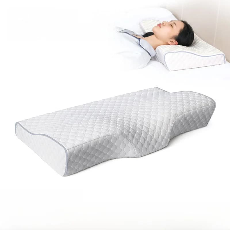 Cuscino di supporto Ne in memory foam per studenti e adulti Cuscino traspirante anticaduta Sp Aid Comodo nucleo in memory foam