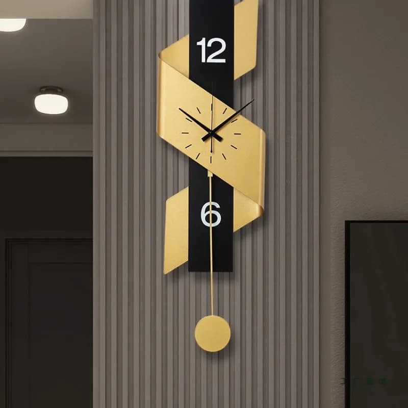 Orologio da parete per soggiorno, decorazione di lusso, orologio da parete alla moda per la casa, ristorante, personalizzato