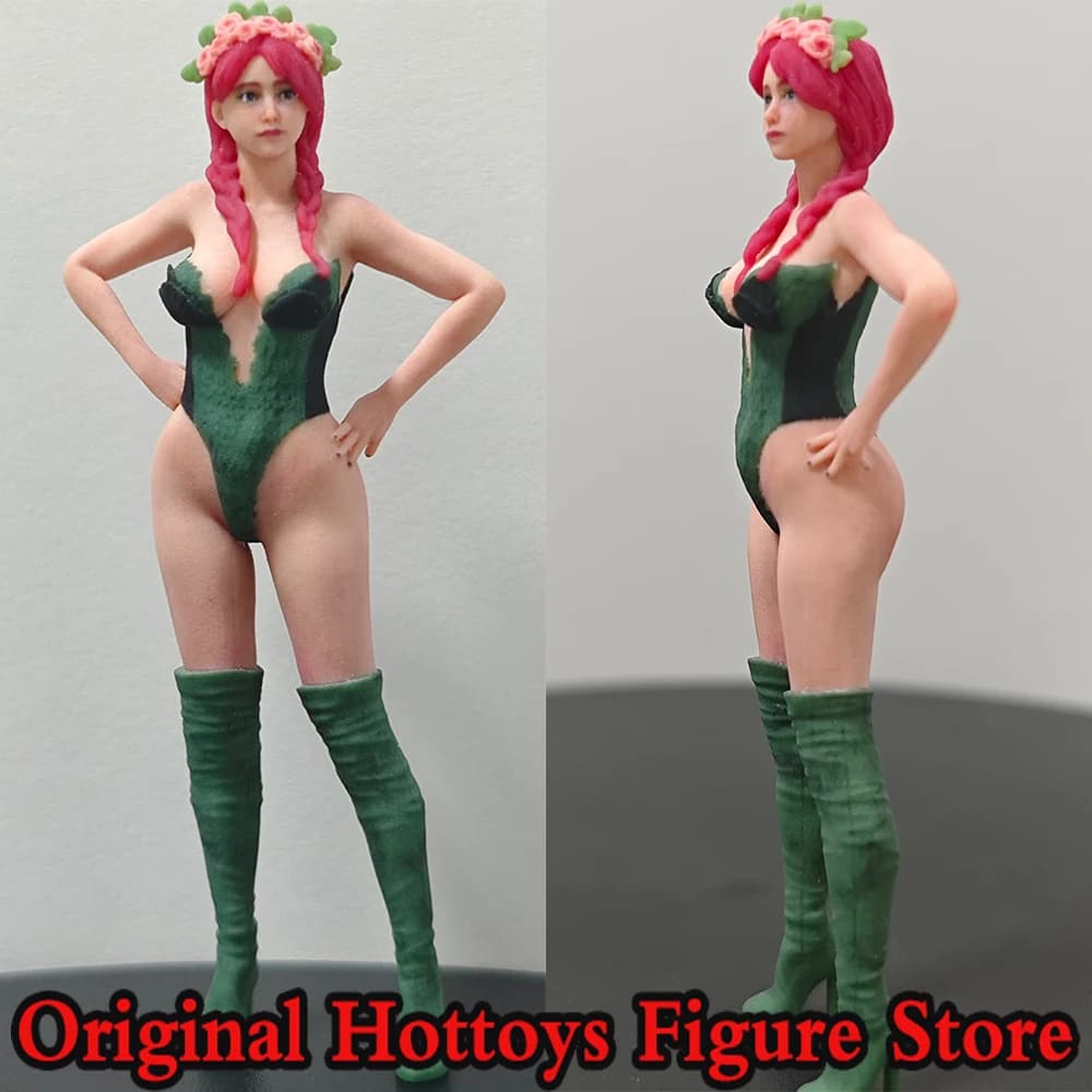 In Stock 1/18 Scale Female Soldier Vine Fairy Mini Sculpture Full Set About 10cm Action Figure Model Doll Gifts Collection