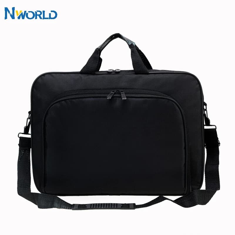 Borsa per laptop da ufficio aziendale da 15,6/17 pollici Borsa a tracolla a tracolla portatile di grande capacità per uomo Valigetta esecutiva Vendita calda