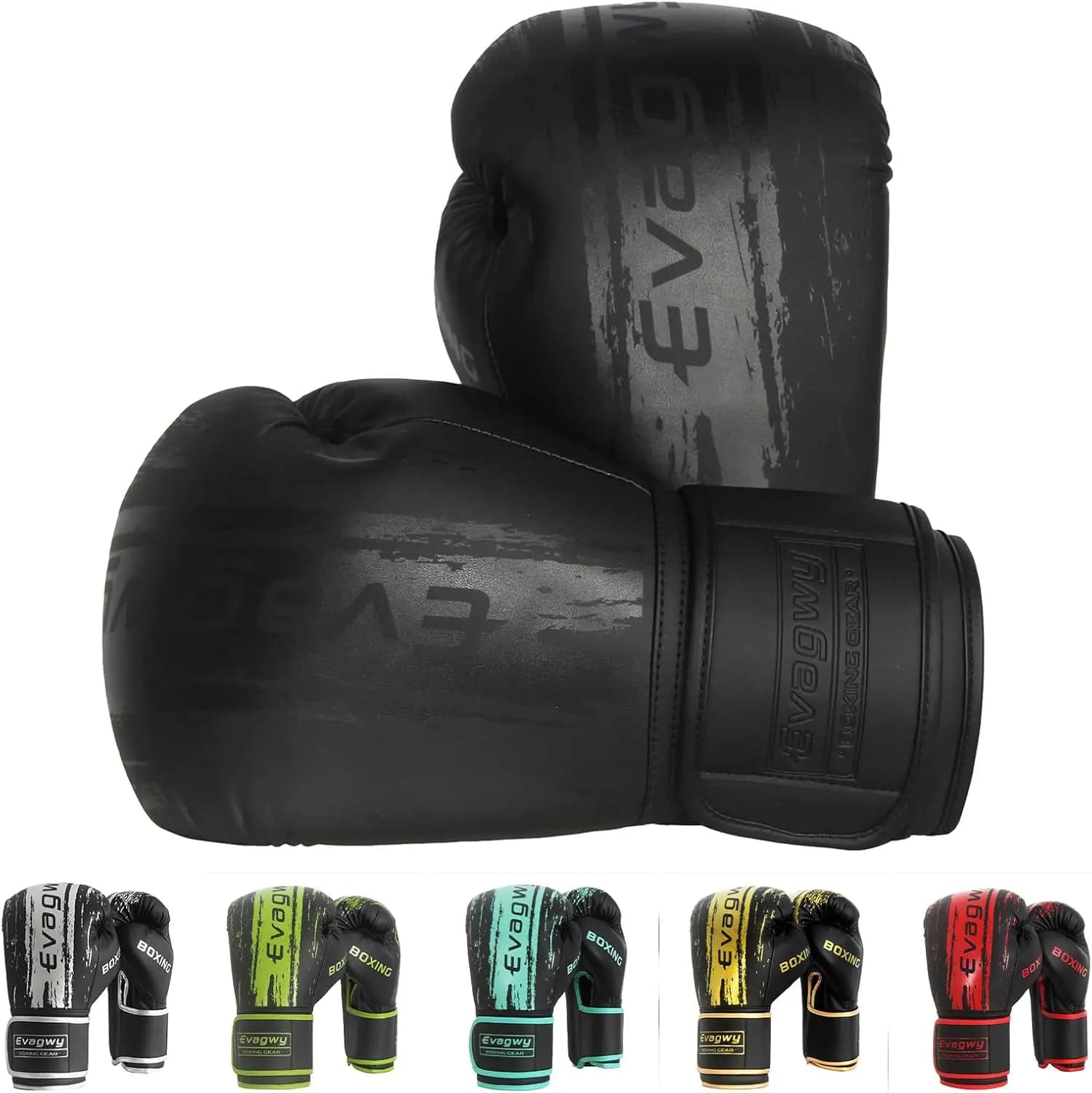 Guantoni da Boxe Professionali per Allenamento e Sparring, per Uomini e Donne, Guanti per Allenamento con Sacco da Boxe per Kickboxing, MMA, Muay Thai