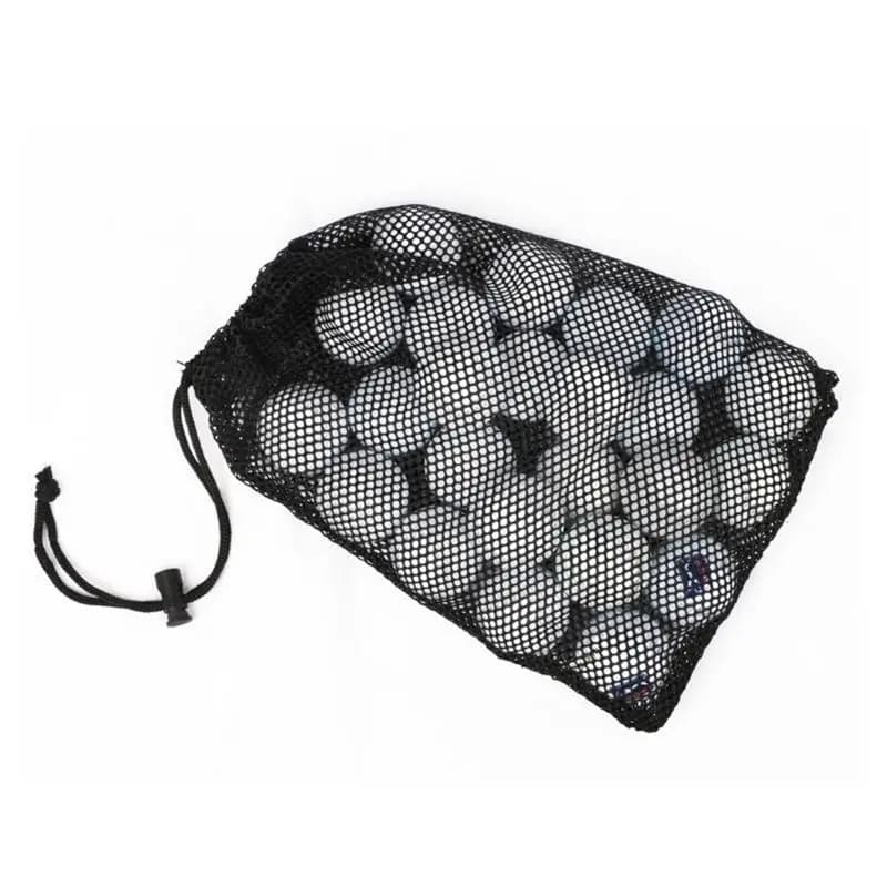 R6FE Borse a rete da golf Borsa a rete per palline sportive piccola Borsa con coulisse Borsa a rete in nylon