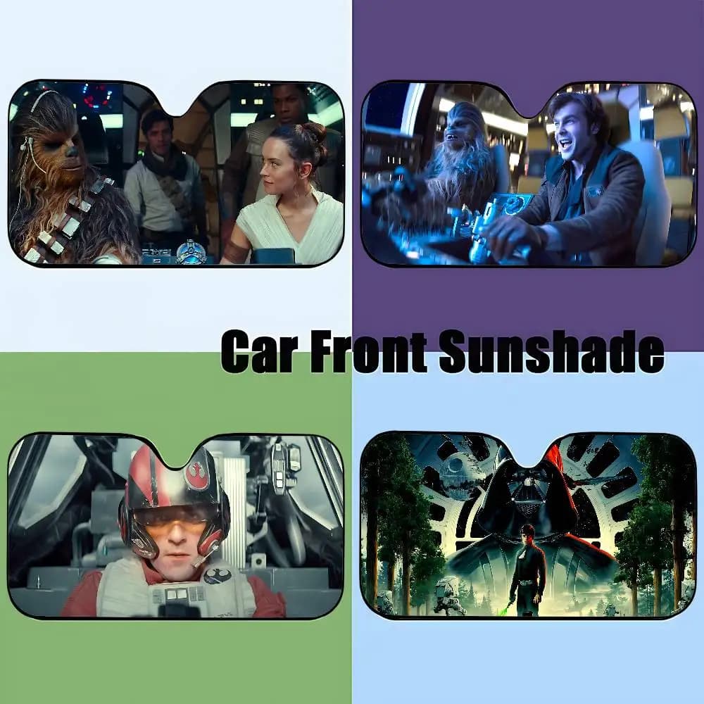 S-Star Funny W-Wars Auto Sunset, Universal Windscreen Folder