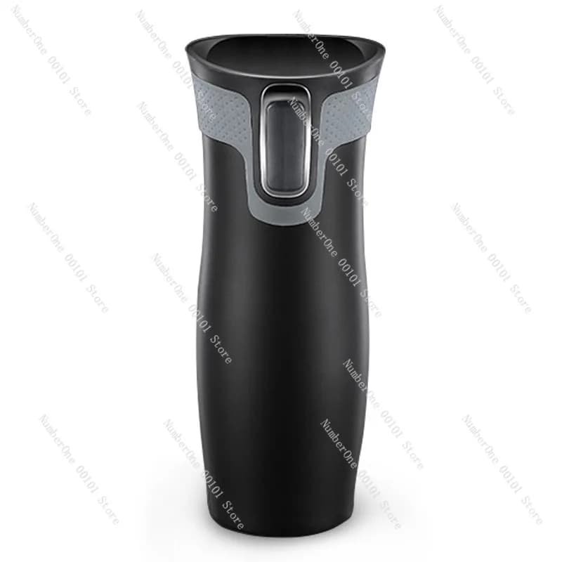 Tazza thermos con coperchio aperto con un clic | Tazza per auto portatile sottovuoto in acciaio inossidabile a doppio strato di alto valore