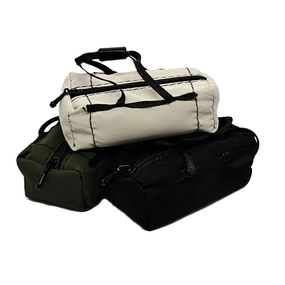 Diy Parts Simulation RC Model Bag Roof Ornament Scene Models RC Car Luggage Scale Design Car Decoration Miniature Travel Bag