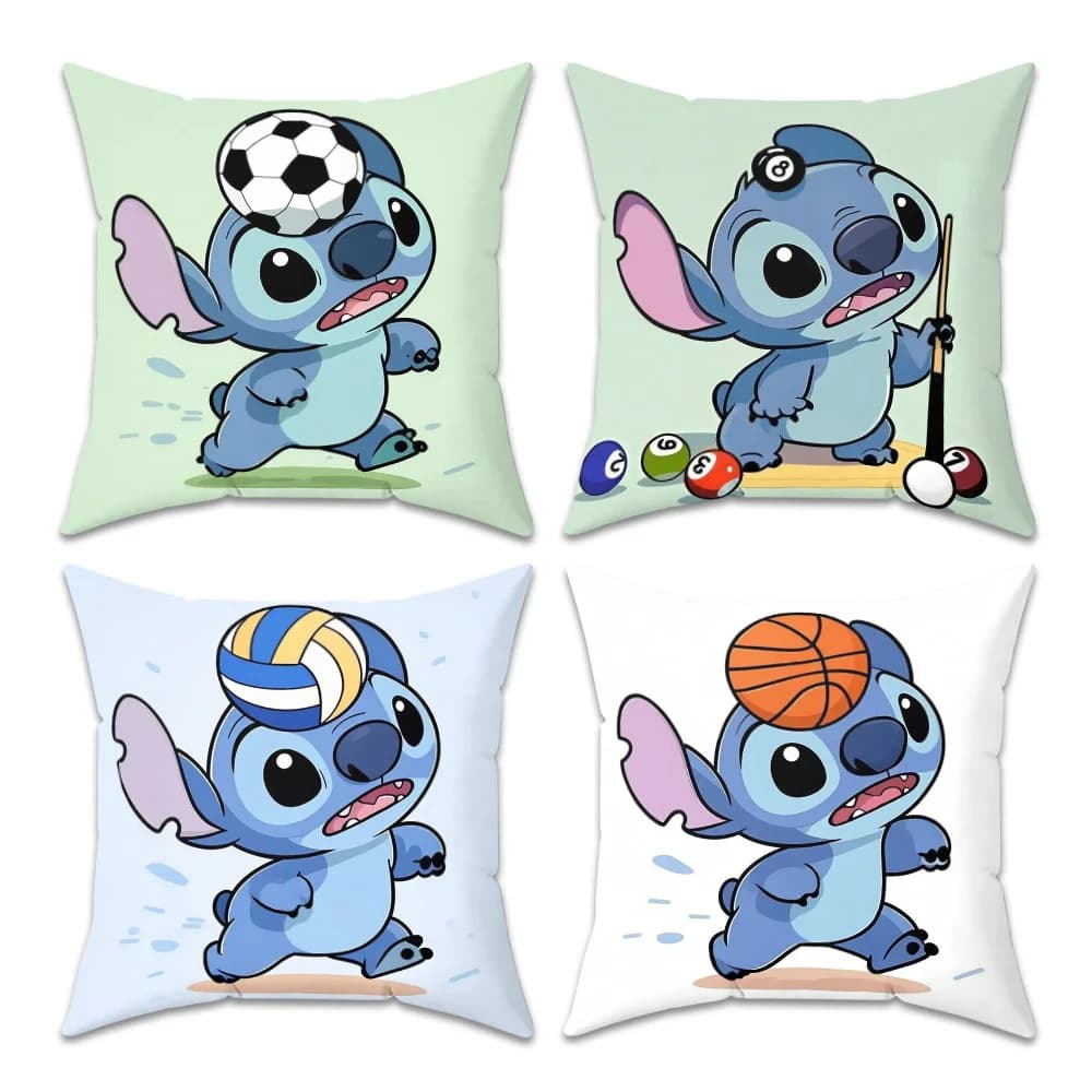 Stitch Articoli per la decorazione della casa Decorazioni per interni Fodere per cuscini Fodere per cuscini decorativi per divani Regali personalizzati Federa per cuscino