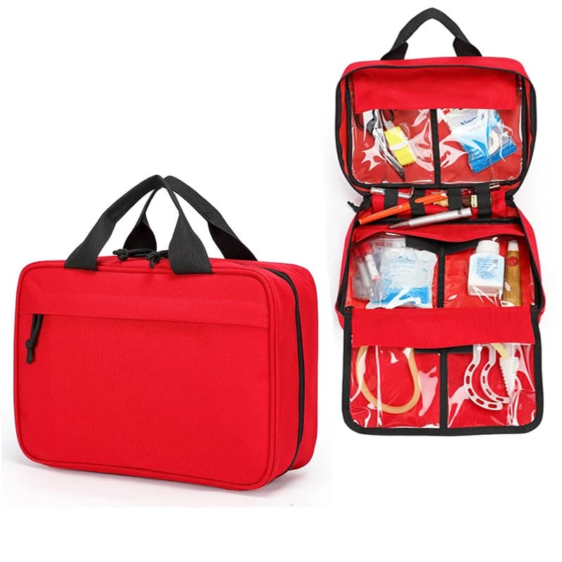 Grandi kit di pronto soccorso vuoti borse di emergenza per terremoto di sopravvivenza all'aperto portatili pacchetto medico per la casa/auto di grande capacità
